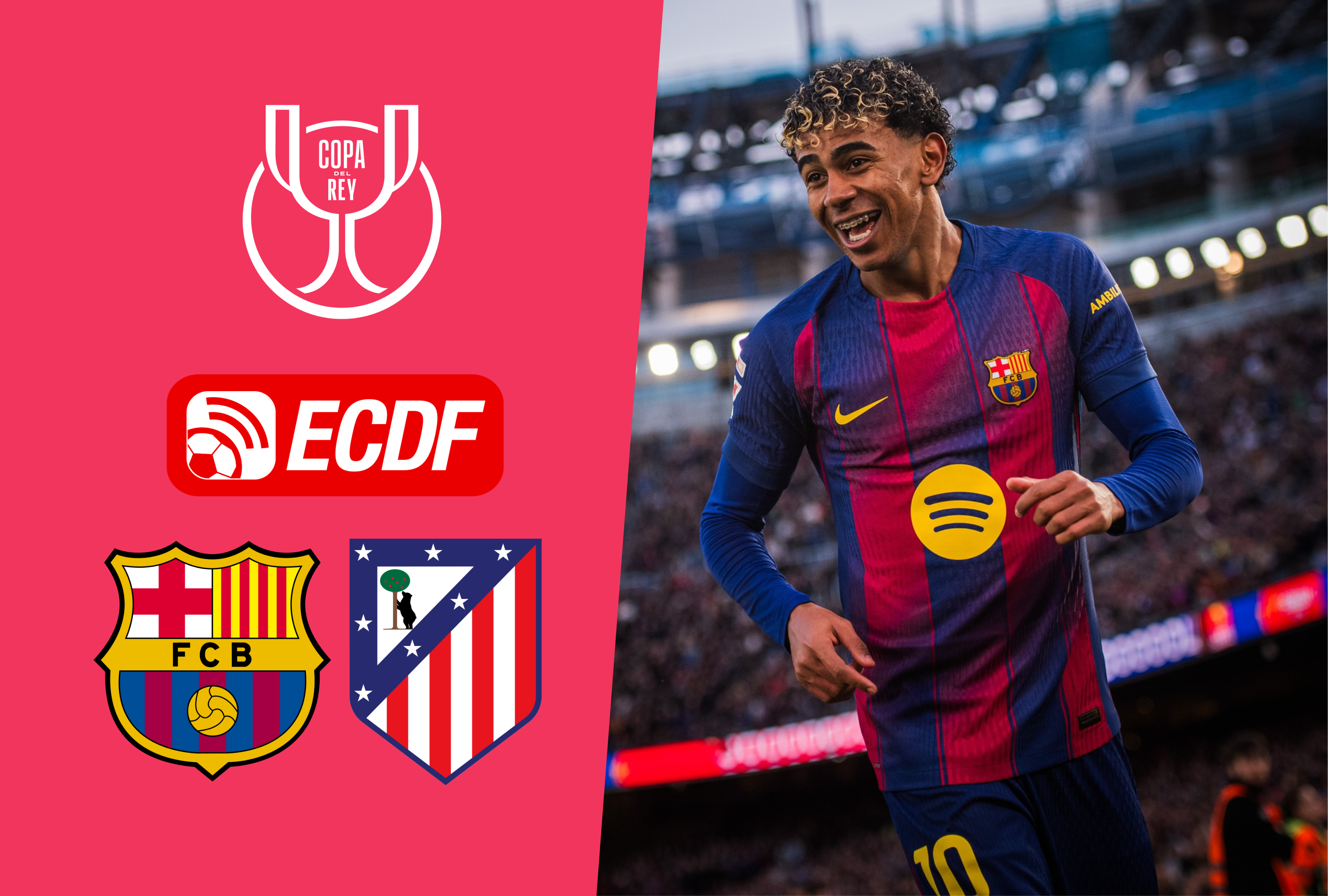 Transmisión del Barcelona vs. Atlético de Madrid. Semifinal de la Copa del Rey online y en vivo.