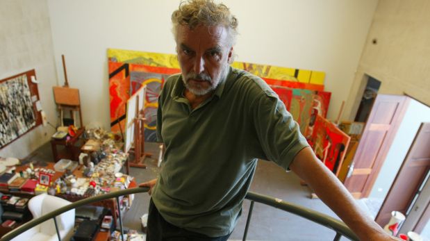 Ramiro Llona, uno de nuestros más importantes artistas, se ha visto, a su pesar, en el centro de la más absurda agresión en las redes sociales post-electorales. (FOTO: El Comercio)