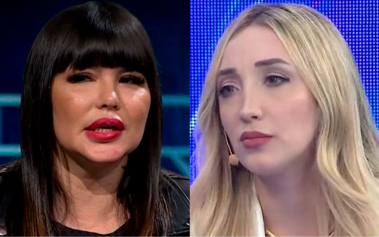 Angie Jibaja denunció que sus hijos habrían sufrido agresiones por parte de su padre, Jean Paul Santa María y su pareja, Romina Gachoy | Foto: ATV (Captura) / TV Chile (Captura) / Composición EC