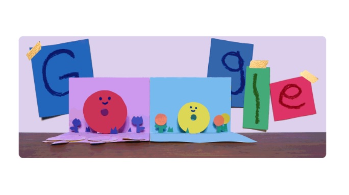 Google homenajea con una animación a las madres en su día. (Captura / Google)