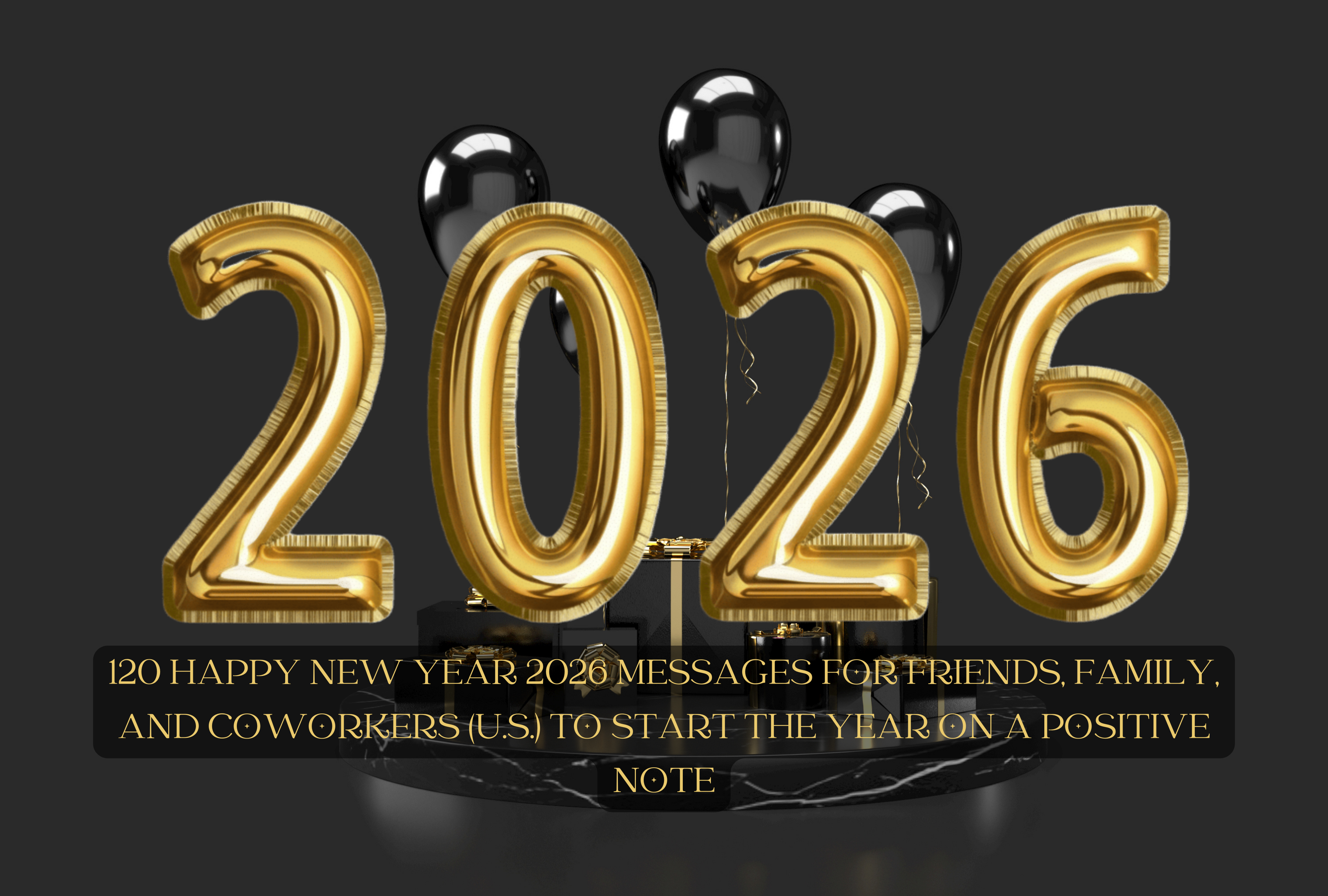 120 Happy New Year 2026 messages for friends, family, and 