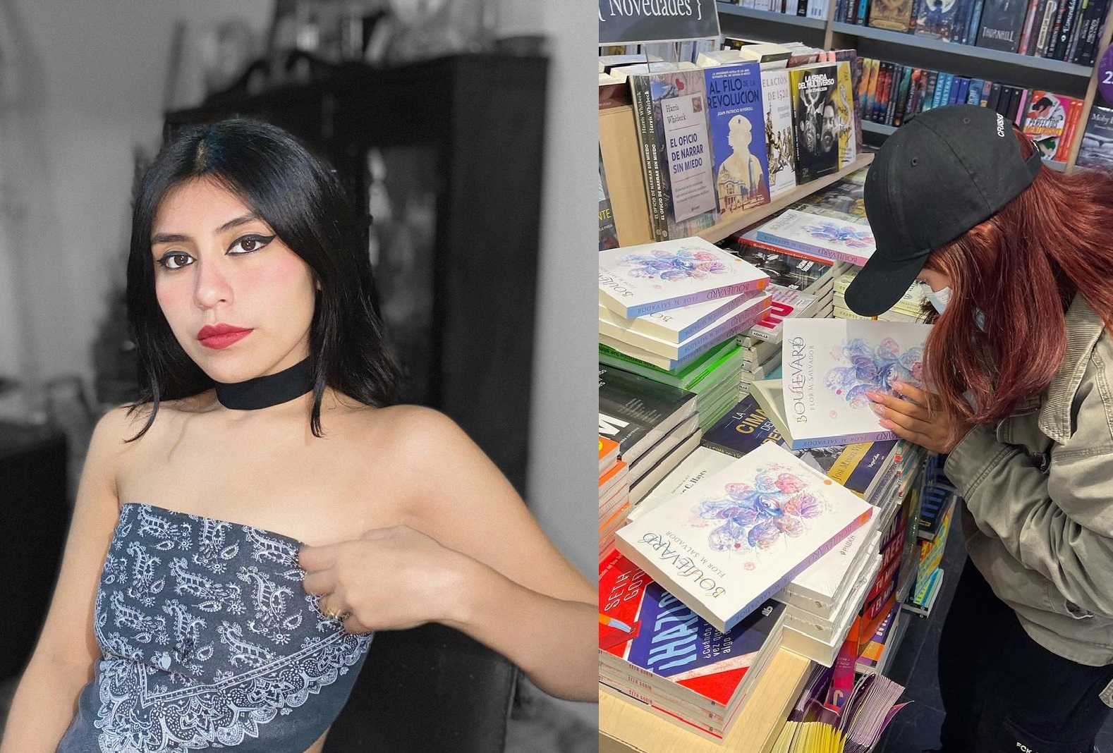 Flor M. Salvador es una escritora mexicana que vino al Perú para presentar su más reciente libro denominado "Silence". (Foto: @flormsalvador)