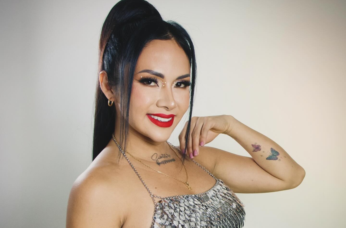 Linda Caba se retiró de Explosión de Iquitos en agosto de este año y anunció su carrera como solista. Foto: Instagram
