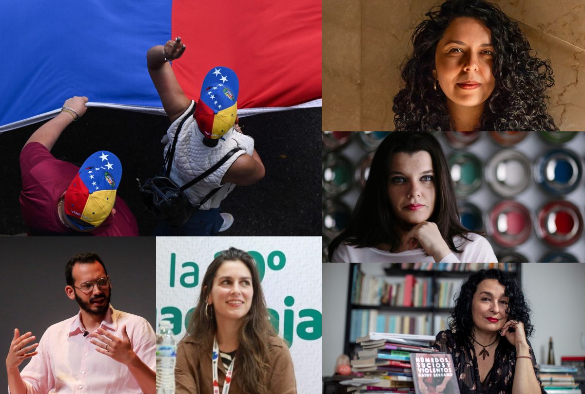 Escritores venezolanos analizan el futuro de su país. (Fotos: Agencias/ Archivo GEC)