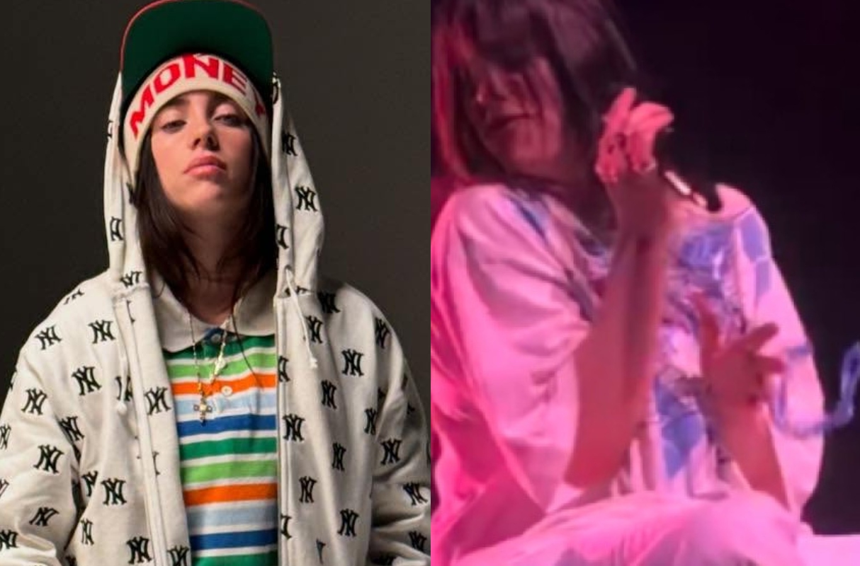 Billie Eilish sufre golpe en la cara durante concierto en Estados Unidos. (Foto: Instagram)