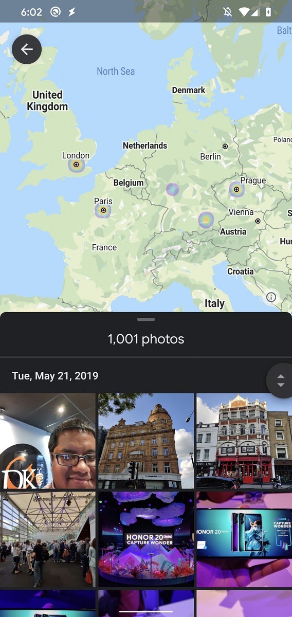 Explore Map es una nueva función de Google Fotos que se está desarrollando para ver las fotografías y videos en un mapa de acuerdo a su ubicación.