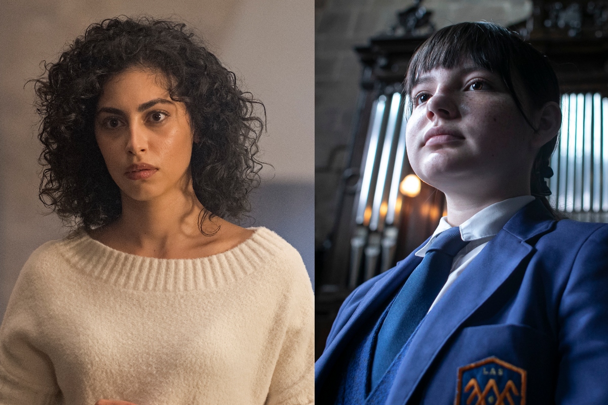 Mina El Hammami y Francista Aronsson comparten roles en "El internado: las cumbres". (Foto: Amazon Prime Video)