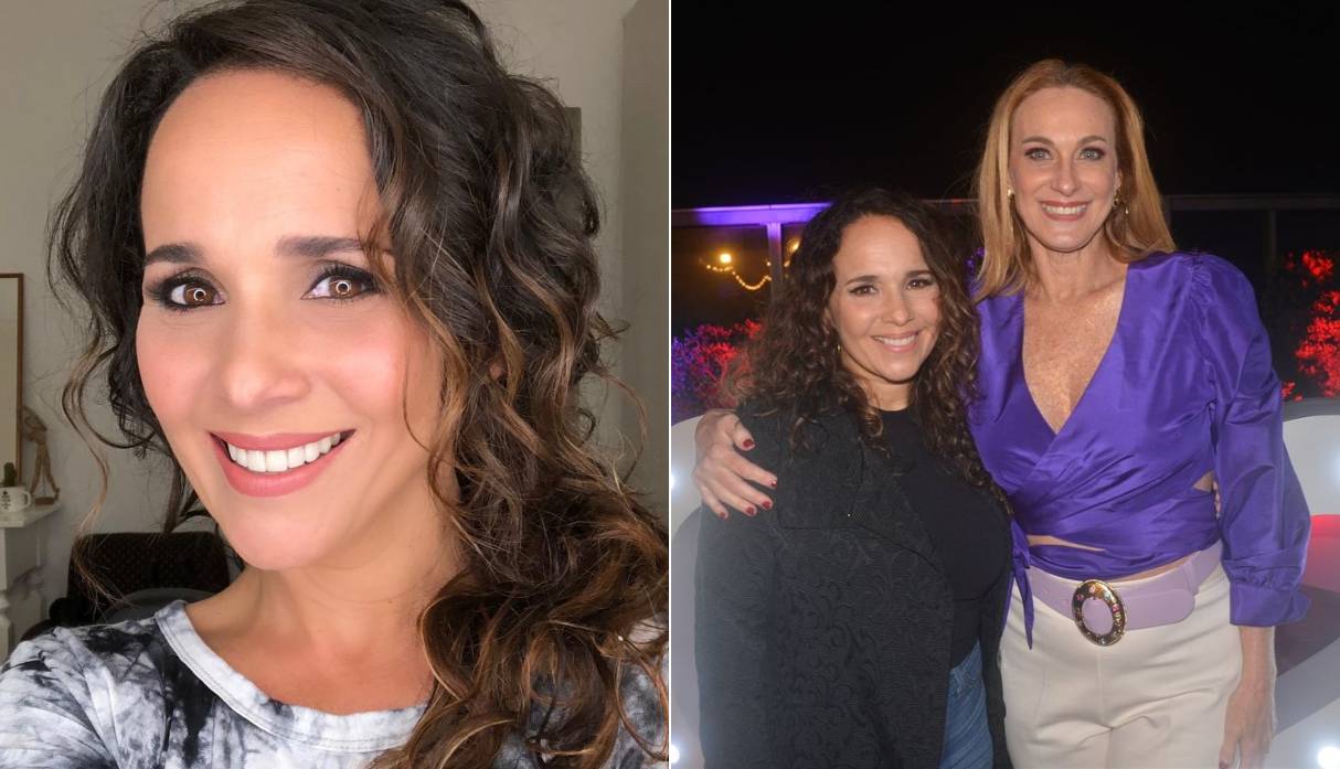 Érika Villalobos se presenta en evento público tras ampay de Aldo Miyashiro. (Foto: Instagram/ Arturo Puesca)