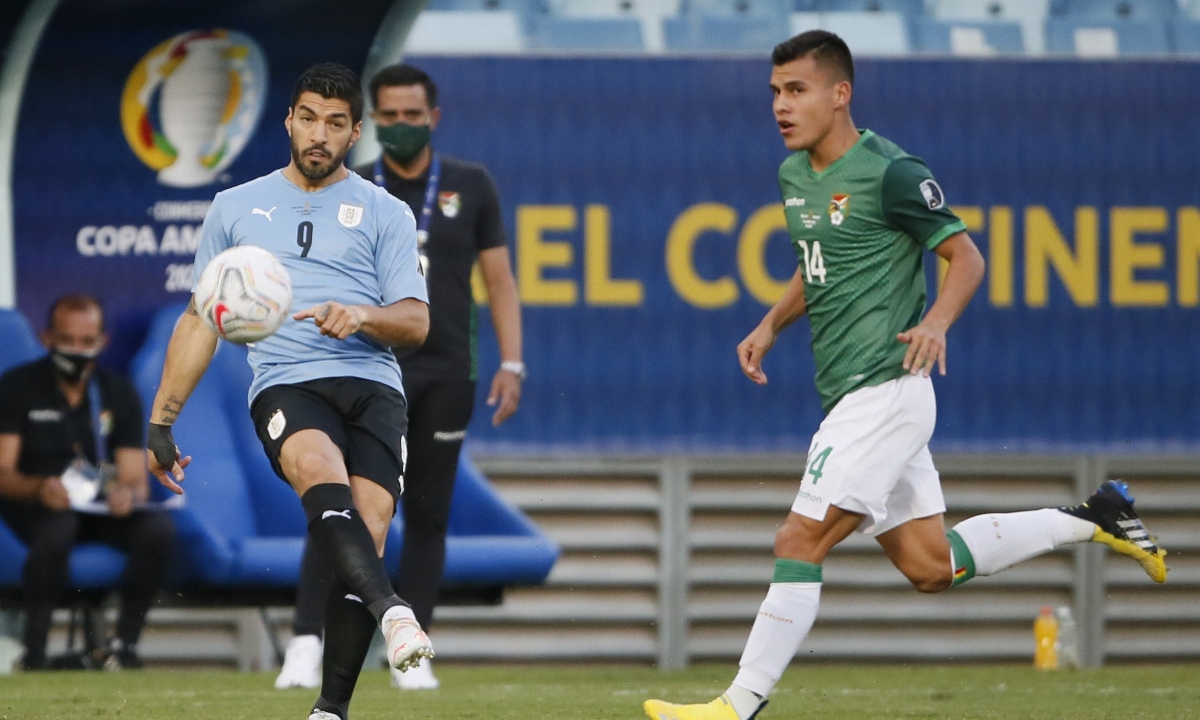 Bolivia vs Uruguay: goles y resultado del partido de la Copa