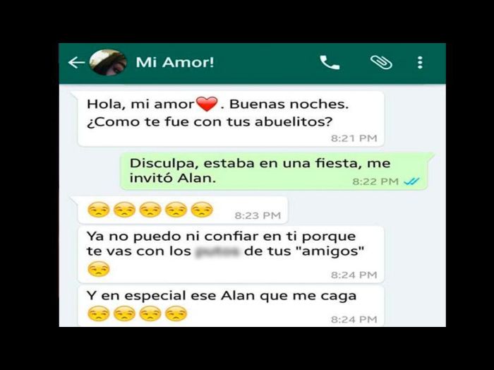 WhatsApp: Le juega una terrible broma a su novia y ella lo termina