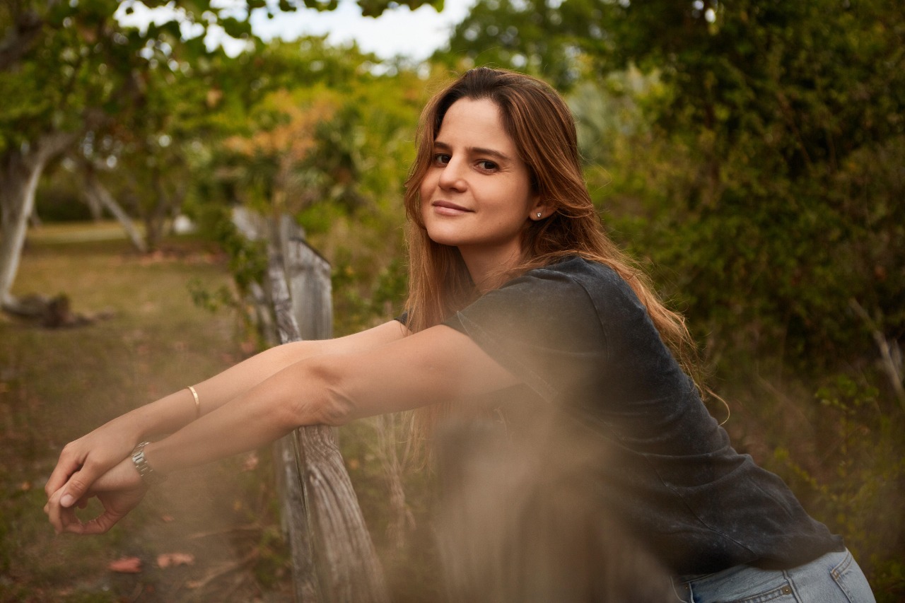 Silvia Núñez del Arco regresa a Lima acompañada de su esposo, Jaime Bayly, y su hija Zoe. Presentará su quinto libro, 'Si me dejas, me mato' el día 6 de mayo. (Foto: Giuseppe Falla)
