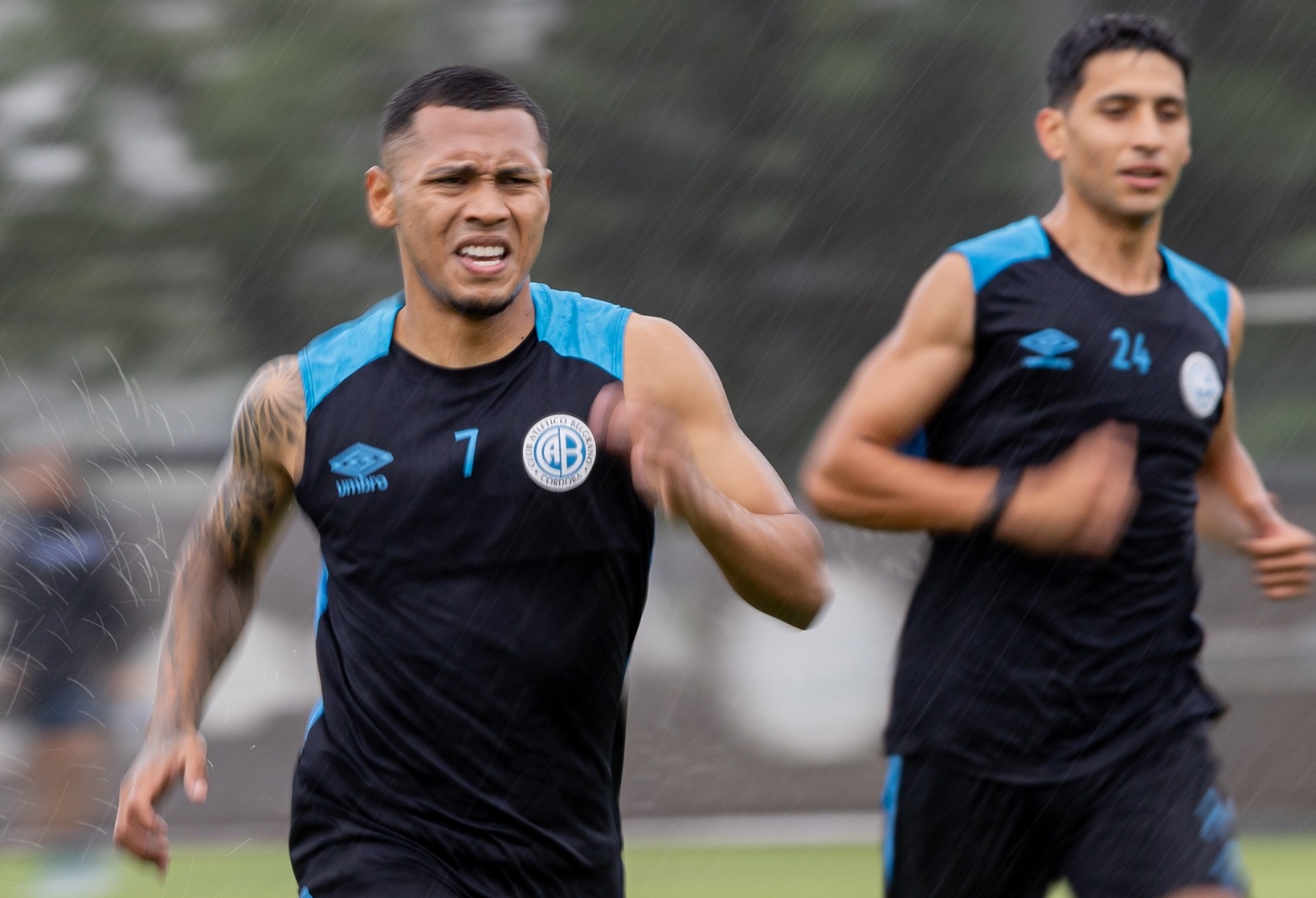 Bryan Reyna viene entrenando diferencia. (Foto: Belgrano)
