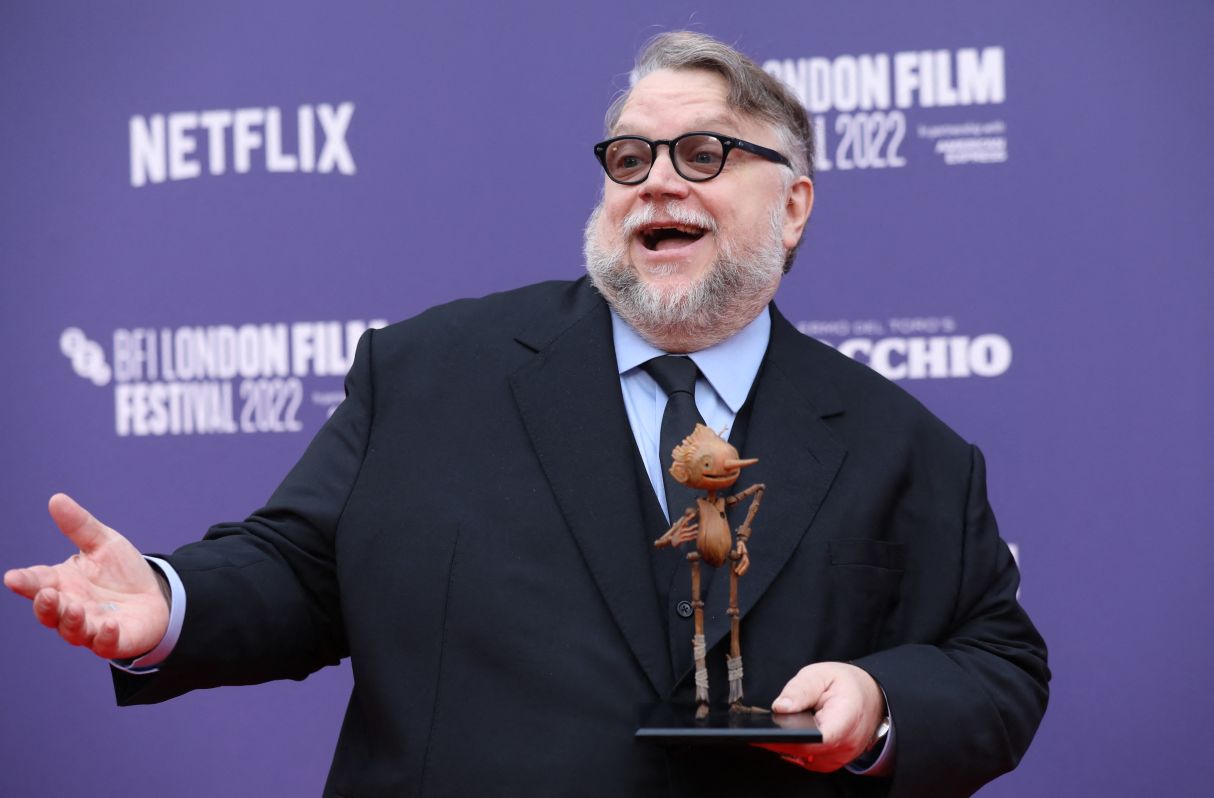 Guillermo del Toro estrenó "Pinocho" en Londres un día después de la muerte de su madre. (Foto: ISABEL INFANTES / AFP)