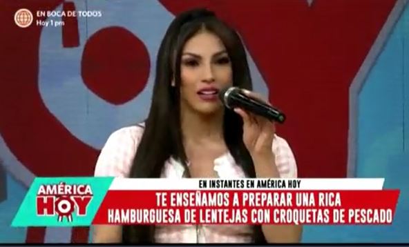 Allison Pastor se quiebra al hablar sobre polémica en “Reinas del Show”. (Foto: captura de video)