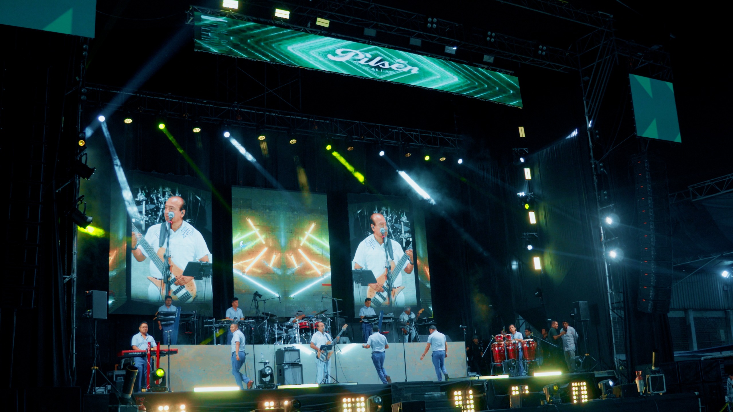 Agua Marina se presentó en el aniversario de El Huaralino. (Foto: Instagram)