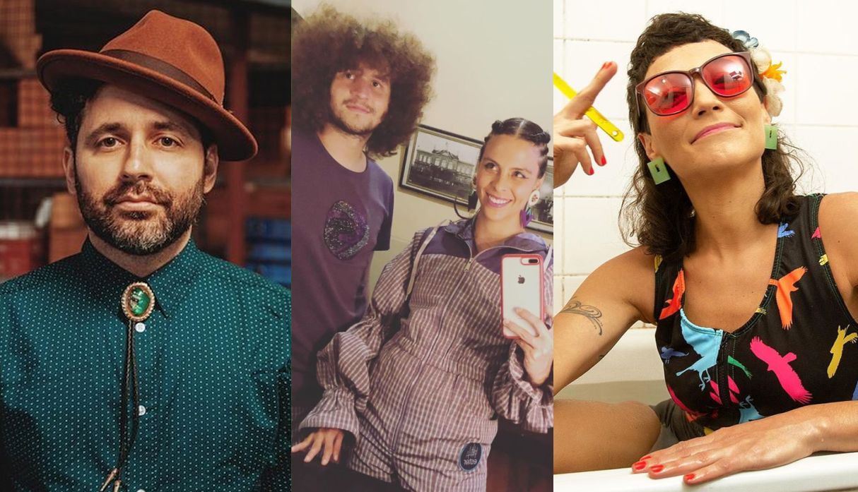 Cabra, fundado de Calle 13; Nakury & Barzo de Costa Rica; y la argentina Sol Pereyra estarán presentes en “Corriente-Perú 2020”. (Foto: Composición Instagram)