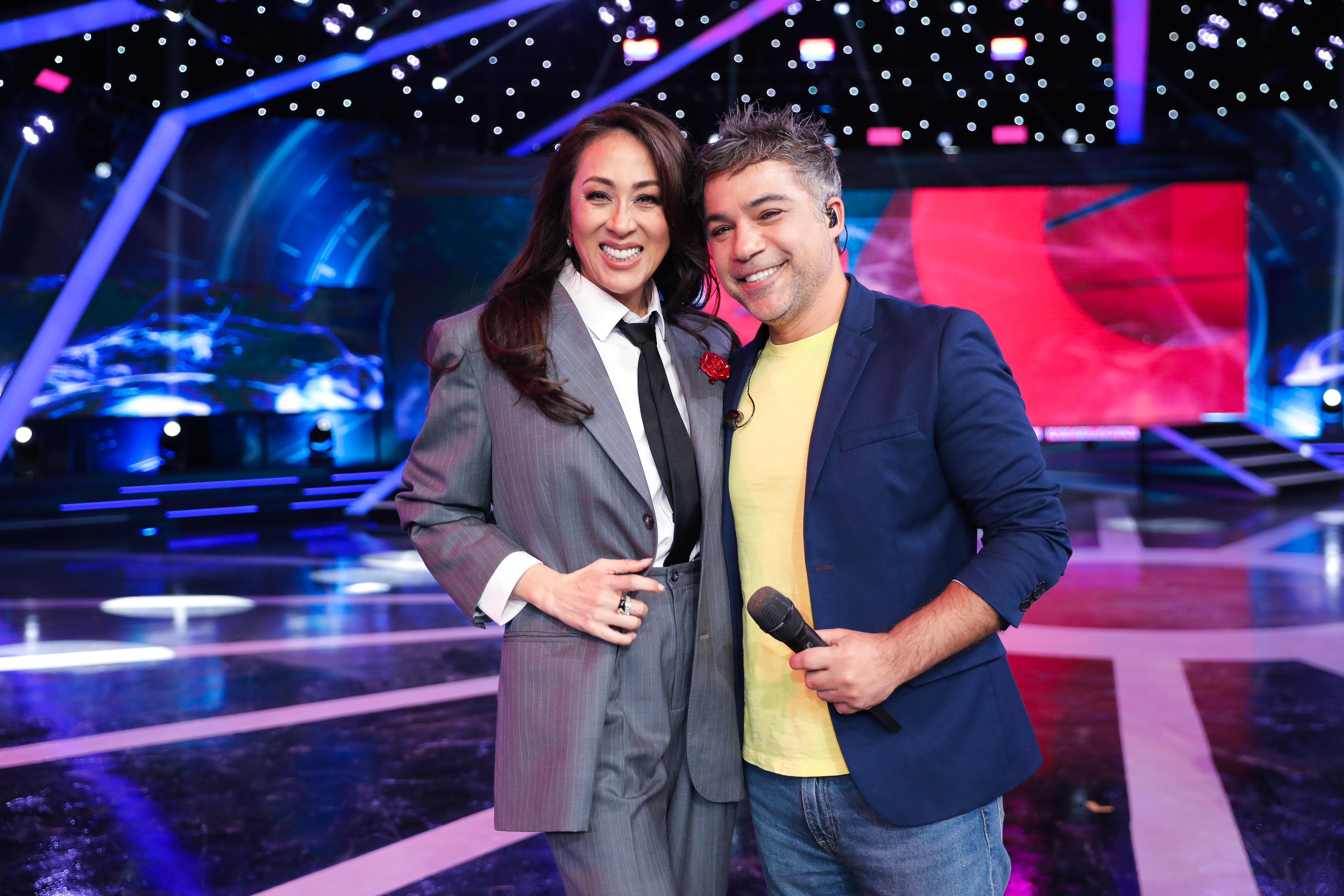 Mathías Brivio, Cathy Sáenz y Diego Chavarri ingresaron a la nueva temporada de Esto es Guerra. (Foto. América TV)