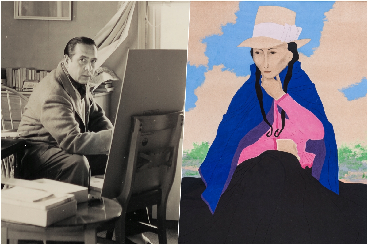 Reynaldo Luza retrató a las mujeres andinas.