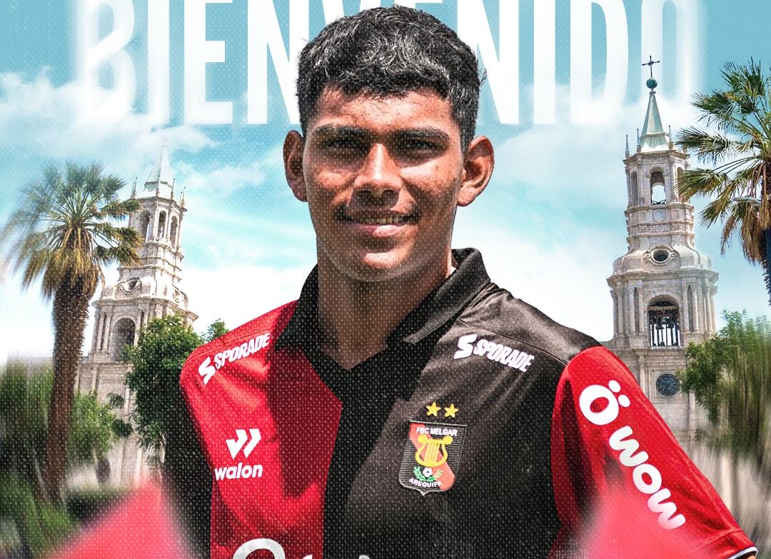 Jesús Alcántar como el nuevo refuerzo del FBC Melgar. Foto: FBC Melgar.
