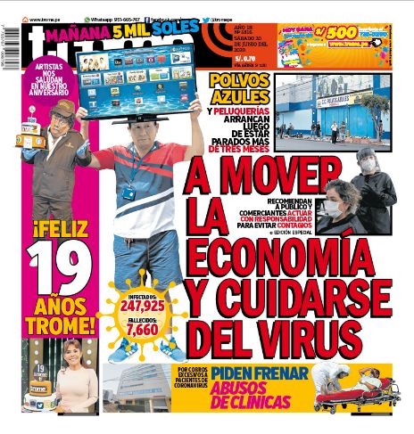 Noticias Sobre Portada Impresa Pagina 7 Trome