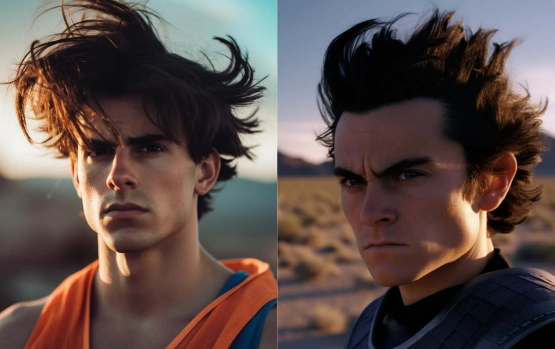 Goku, Vegeta, Goham y más personajes de Dragon Ball en la vida real -  Infobae