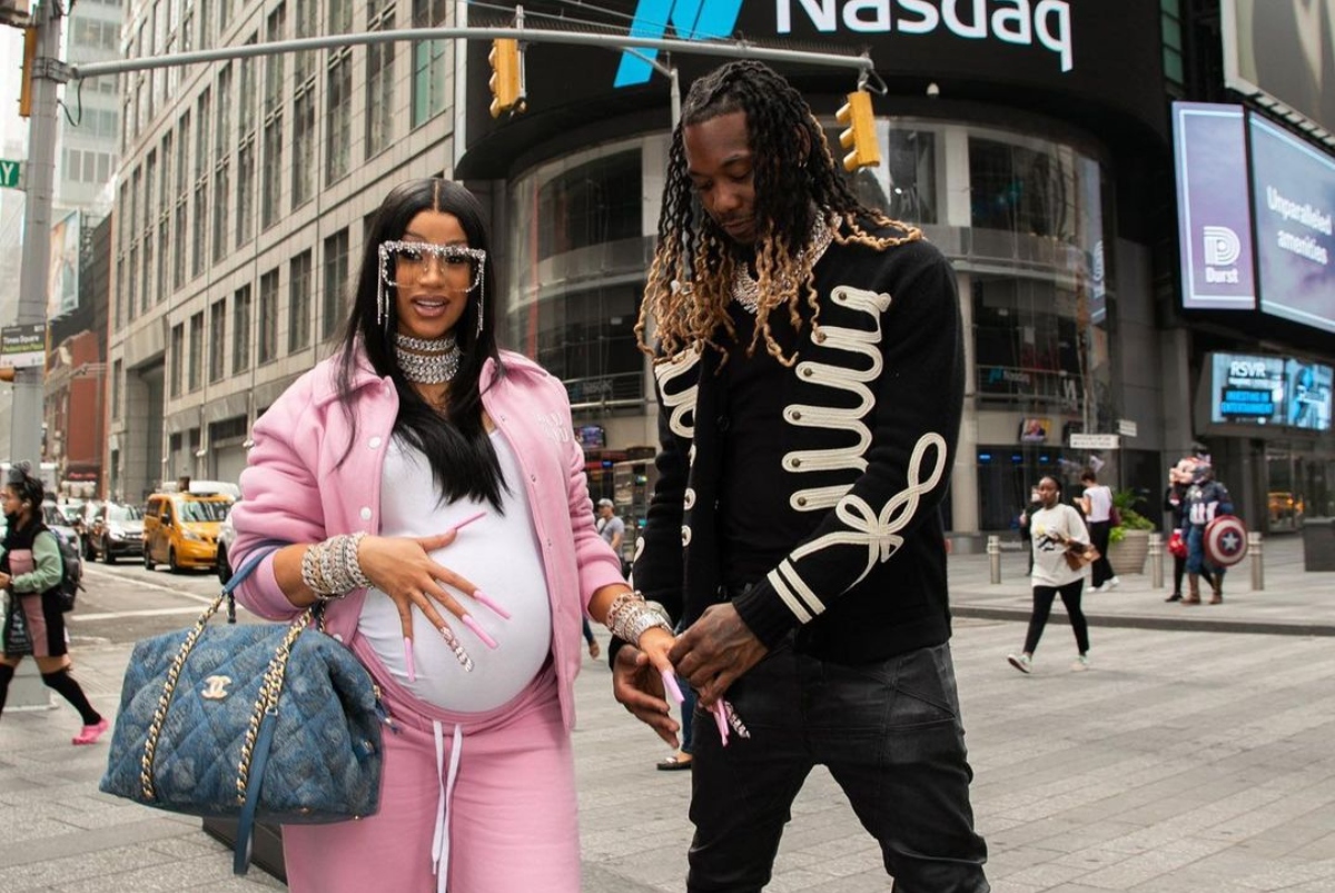 Cardi B, madre de su segundo hijo junto al rapero Offset. (Foto: @iamcardib).