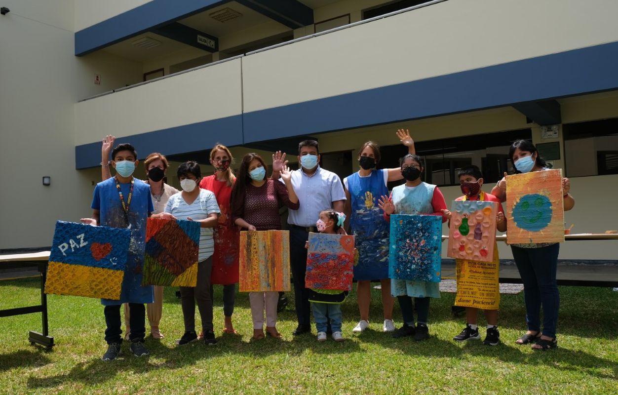 Durante la pandemia, el programa Comparte Arte dio talleres a los alumnos del Centro Ann Sullivan. Sus obras se pondrán a la venta en la tienda del CASP en Casa Cor. (Foto: Difusión)