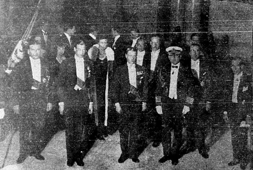 Las reuniones de gala, tanto en Palacio de Gobierno como en el palacete de la legación británica en el Country Club, en San Isidro, fueron frecuentes en esos días de revuelo capitalino. (Foto: GEC Archivo Histórico)   