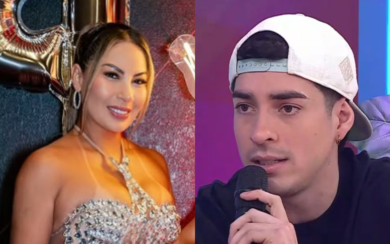 El modelo y exchico 'reality'  se pronunció ante los rumores que lo vinculan sentimentalmente con la expareja de Christian Cueva. | Foto: Latina (Captura) / Instagram (Captura) / Composición EC