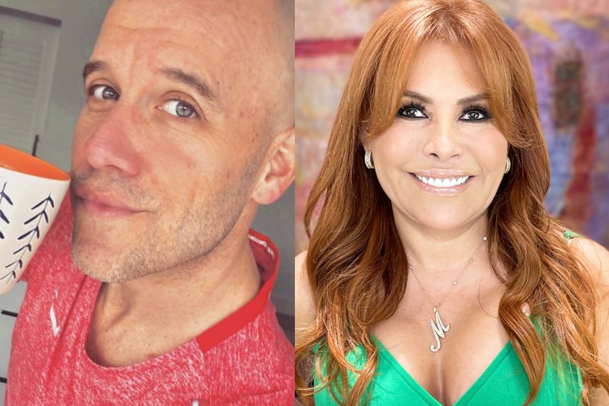 Gian Marco se comunicó con una reportera del programa "Amor y Fuego" y contó que Magaly Medina lo llamó para hablar de su divorcio. (Foto: @gianmarcooficial/@magalymedinav).
