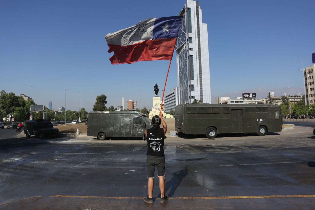 Plebiscito Nacional Chile 2020: Decenas De Manifestantes Desafían ...