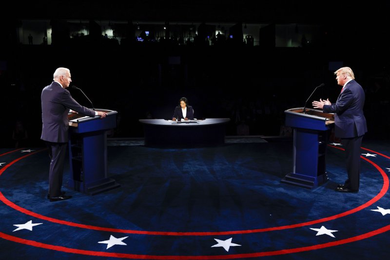 Donald Trump Vs Joe Biden Debate Final Por Elecciones Estados Unidos ...