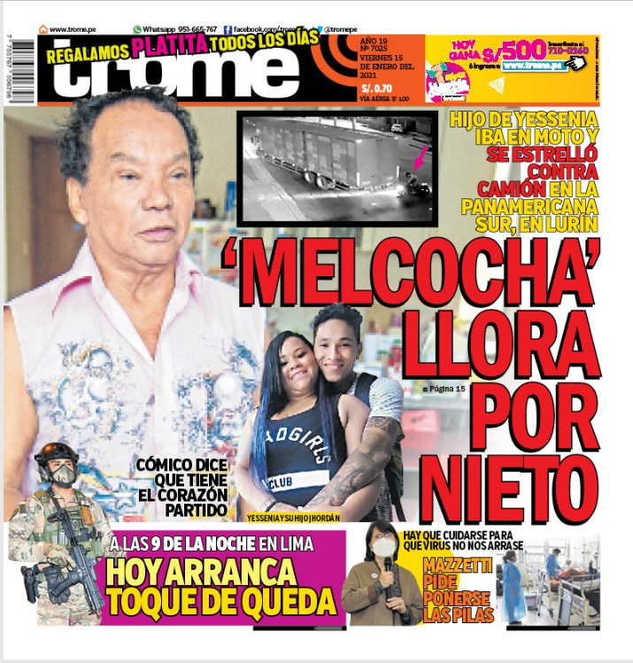 Noticias De Portada Impresa Trome