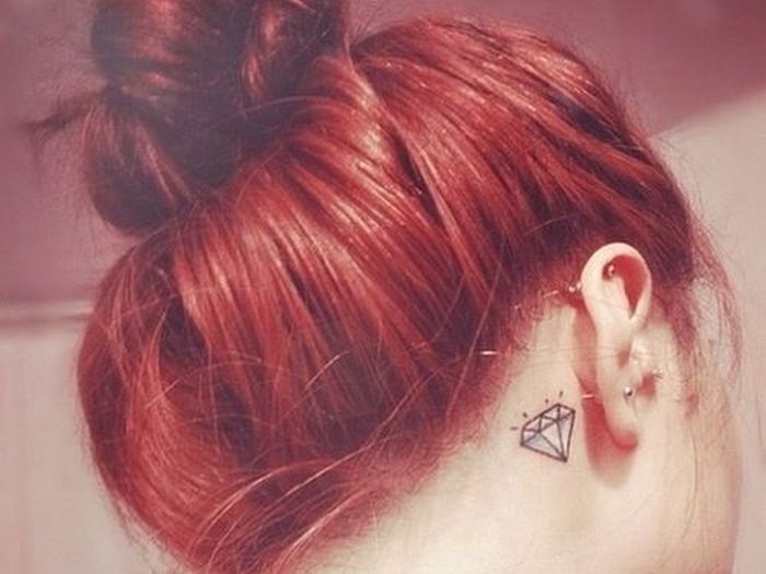 Tatuajes en la oreja que se ven mucho mejor que los aretes[FOTOS]
