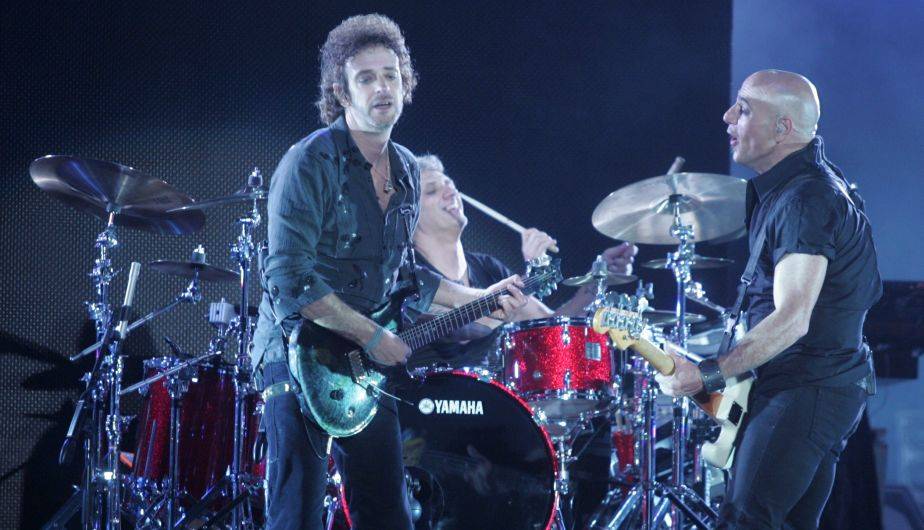 Gustavo Cerati en el show de reencuentro de Soda Stereo en Lima en diciembre de 2007. (Foto: Archivo El Comercio)