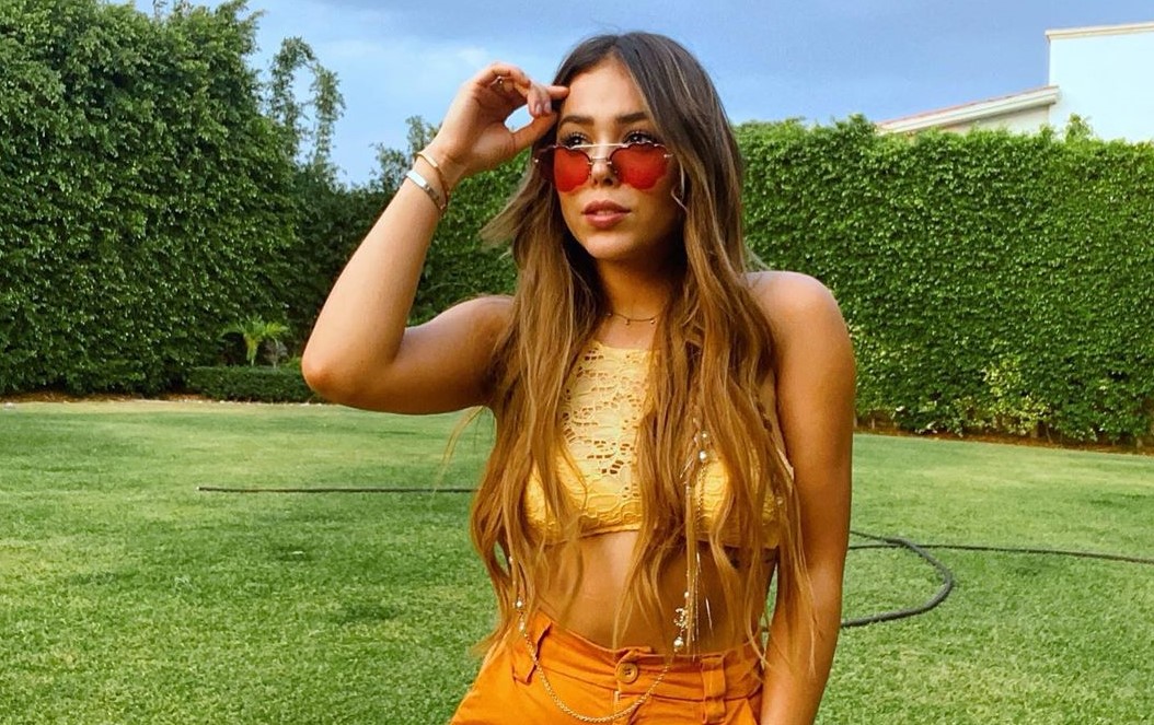 Danna Paola se sumó al #BlackoutTuesday en Instagram. (Foto: Instagram)