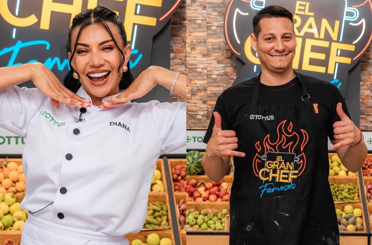 Diana Sánchez y Luigui Carbajal se salvan de la sentencia en "El gran chef famosos". (Foto: Latina)