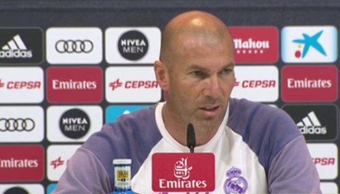 Zinedine Zidane: "Ahora el Barcelona va a ganar la liga y el Real Madrid no vale nada"