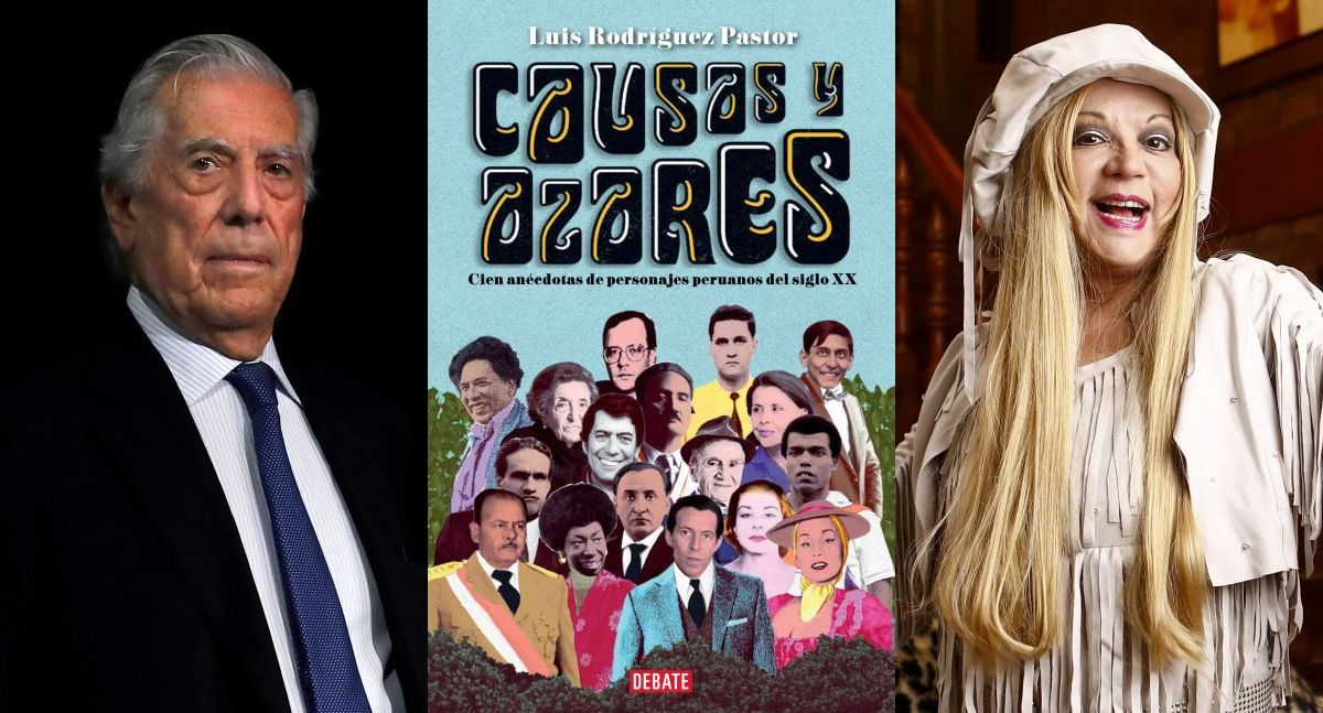 De Mario Vargas Llosa a Yola Polastry: el libro "Causas y azares" reúne cien anécdotas de personajes peruanos del siglo XX. (Fotos: EFE/José Rojas Bashe)
