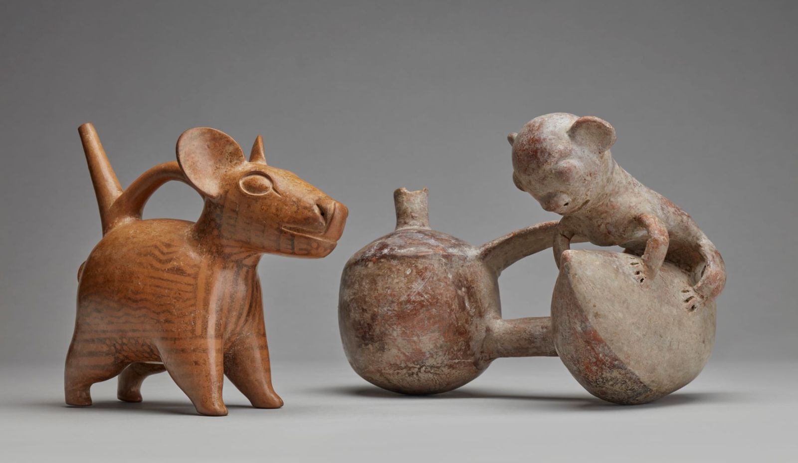 La exposición "Mundo Vicús" se enfoca particularmente en la concepción sobre la vida, la transformación y la muerte en las comunidades vicús. (MUCEN)