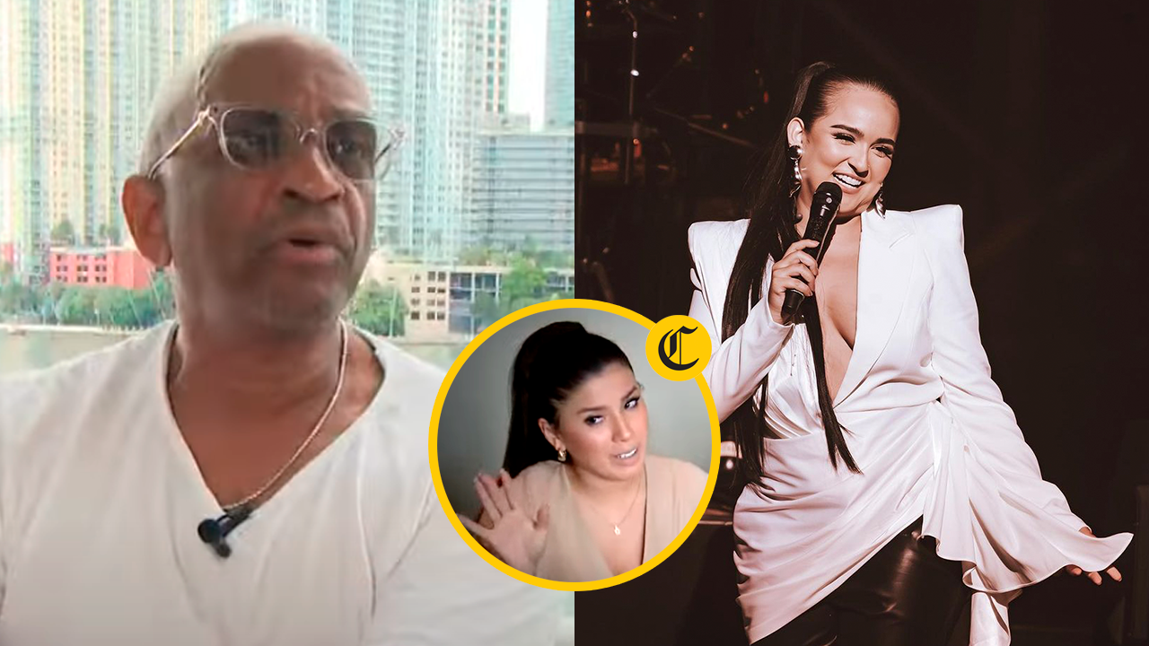 Sergio George afirma que Daniela Darcourt tiene mejor técnica vocal que Yahaiara Plascencia | Foto: Magaly TV la Firme - YouTube (Captura de video) / Cuenta de Instagram de Daniela Darcourt (Captura de pantalla) / Composición EC