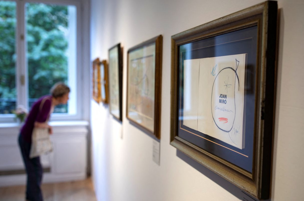 Colección de arte del actor Alain Delon fue subastada por más de 8 millones de euros. (Foto: Ian LANGSDON / AFP)