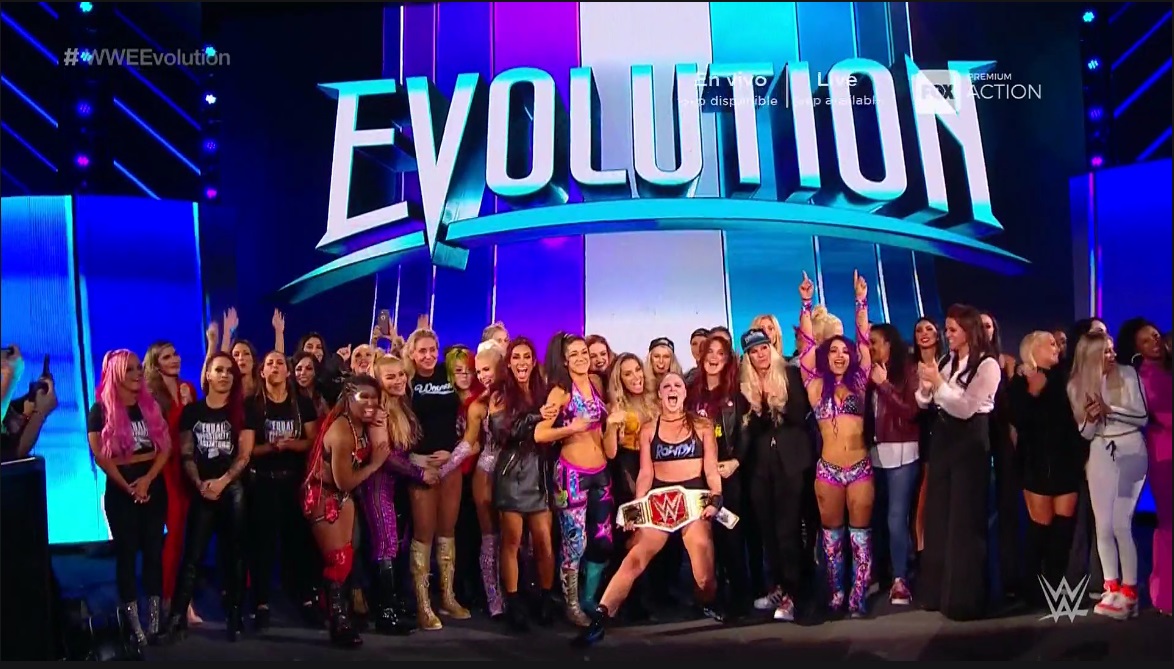 Wwe Evolution Los Triunfos De Ronda Rousey Y Becky Lynch Además De Todos Los Resultados Del 0021