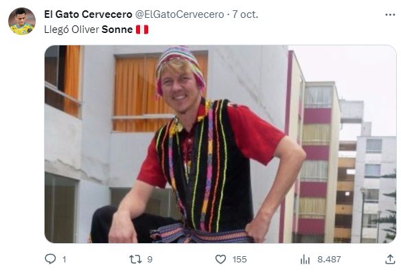 Oliver Sonne en Perú: Salen los memes del &amp;#39;colorao&amp;#39; peruano danés que ...