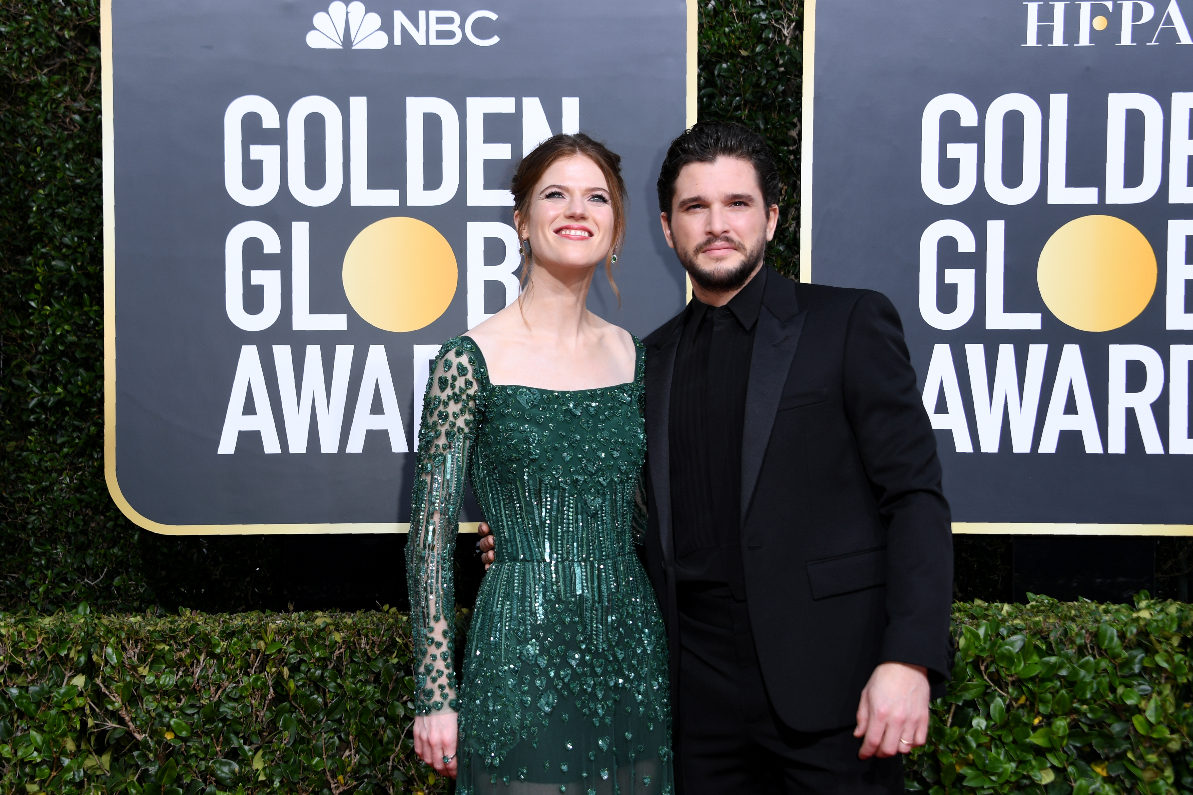 Kit Harington y Rose Leslie confirmaron que se convertirán en padres. (Foto: VALERIE MACON / AFP)