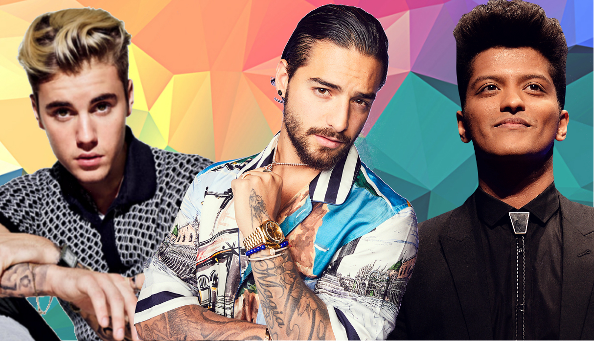Maluma comparte con Justin Bieber y Bruno Mars este récord que te dejará boquiabierto [VIDEO y