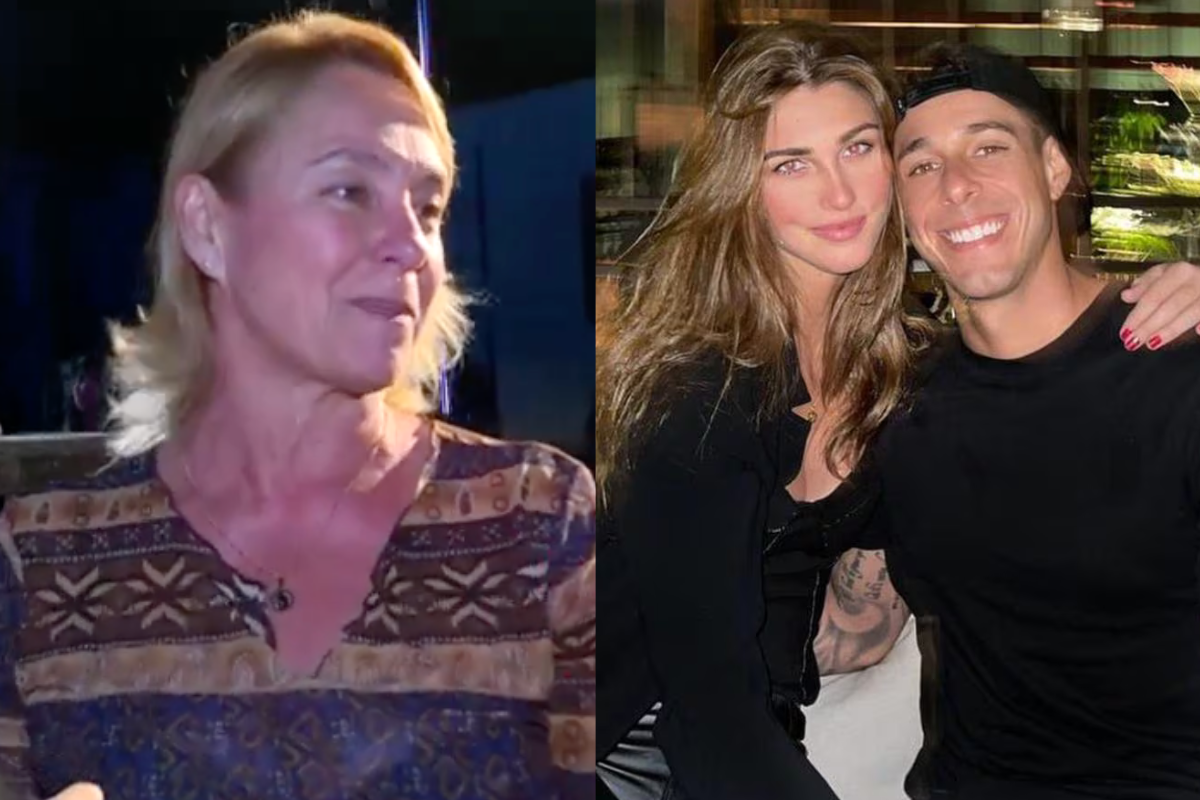 Fabiola Silva se presentó en la final de ‘Esto es guerra’ para apoyar a su hijo. La exMiss Perú fue la gran ausente. Foto: composición EC/captura América Televisión