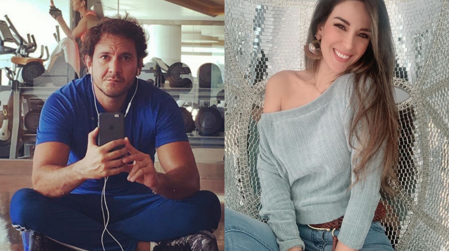 Silvia Cornejo protagonizó un incidente junto a su esposo, Jean Paul Gabuteau. Fotos: silviacornejo87 y jpgabuteau en Instagram.