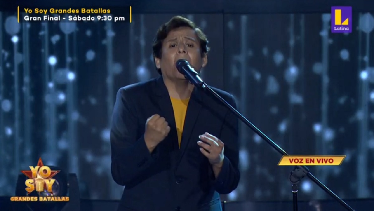 Hugo Apaza, imitador de Ricardo Montaner, regresó a “Yo Soy”. (Foto: Captura Latina)