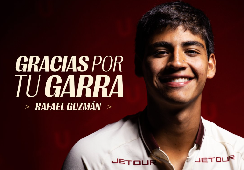 Universitario despidió a Rafael Guzmán con un emotivo mensaje en redes sociales. (Imagen: Universitario)